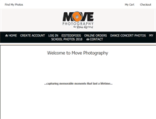 Tablet Screenshot of movephotography.net